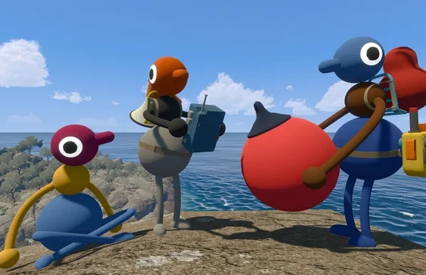 I was the untitled goose in Big Walk, the balmy new open world co-op puzzler from House House