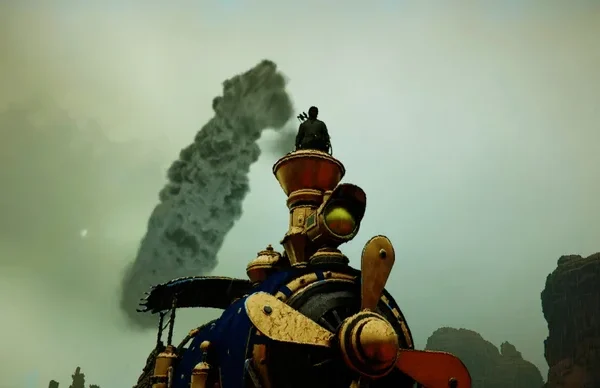 Crimson Desert might be an open world jumble of loose ends, but I can’t resist its sexy towers and ghost trains